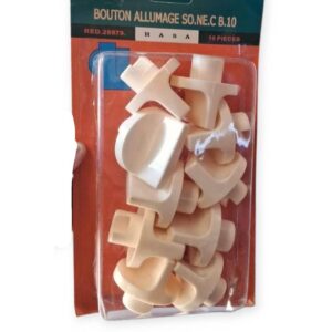 BOULON CROISILLON M8 DENT DE SOURIS ROSSE
