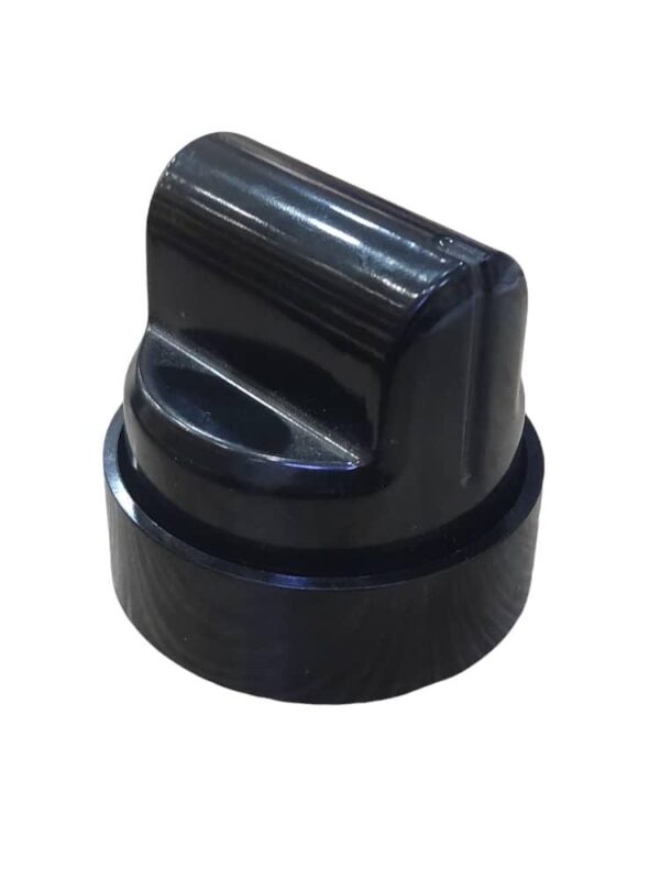 BOUTON CUIS BAKELITE CHROME ROND AXE