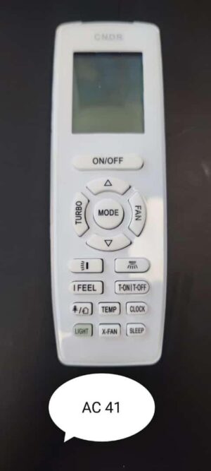 COMMANDE CLIM CARRERA AC22