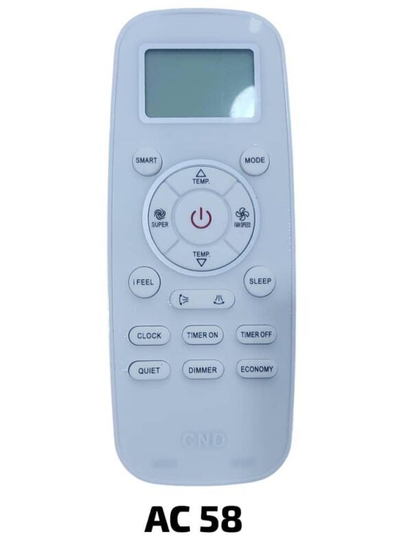 COMMANDE CLIM CARRERA AC30